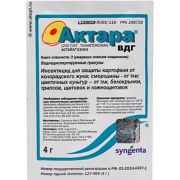 От вредителей Актара 4гр.