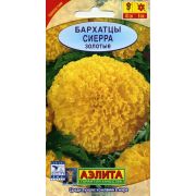 Бархатцы Сиерра Золотые